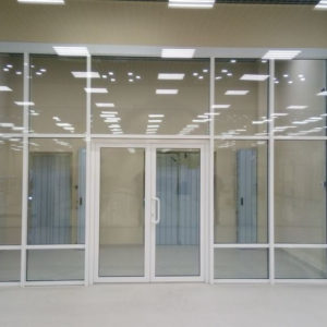 Остекленная противопожарная перегородка / серия FRM5271