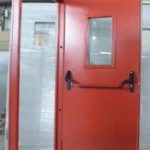 Противопожарная однопольная глухая дверь / серия FRM7268