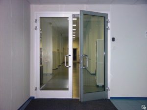 Противопожарный витраж E30 из алюминиевого профиля / серия FRM7113