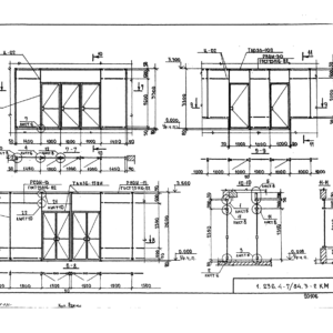 Противопожарный витраж по ГОСТ 33000-2014 / серия FRM7324